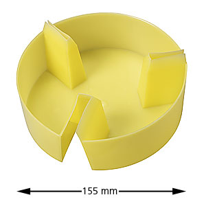 Spilloljekopp, variabel, 3 dimensioner