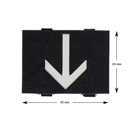 Tryckplatta, Otis NAO, pil ned