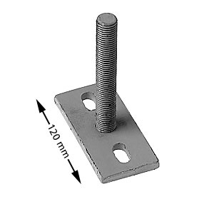Väggfäste, 90-101 för motviktsgejdfäste