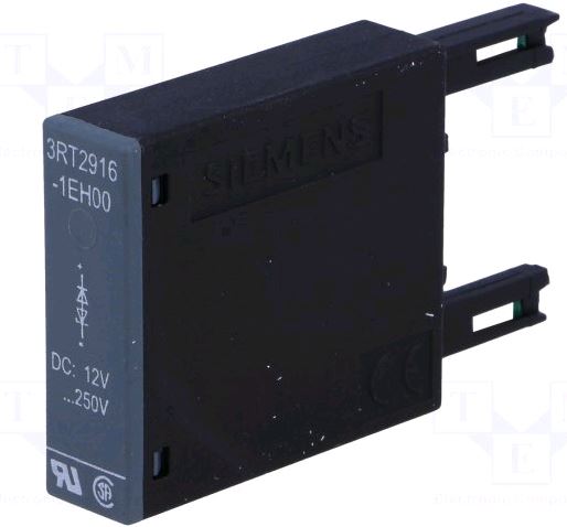 RC-skydd, Siemens, 3RT2916-1EH00, Passar S00, 12-250VDC