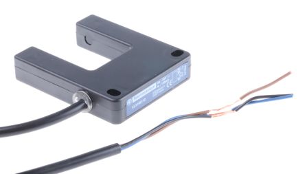 Fotocellsgaffel, Schneider, Telemecanique, NPN, 12..24VDC, kabel 2m