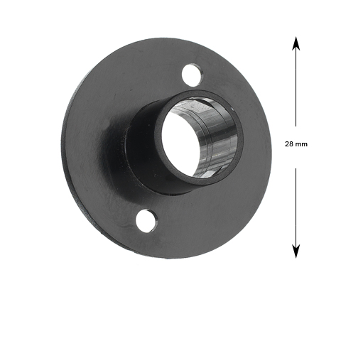 Fotocellshållare, rund plast, TA2