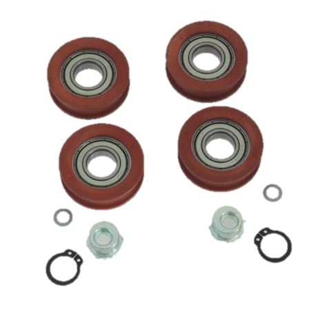 Rullset, Wittur Fineline, ø44/40/15x13mm, 4-pack