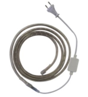 Schaktbelysning, LED på rulle, 230VAC, 11 våningar, 36m