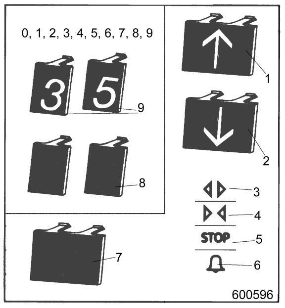 Tryckplatta, Otis ½ NAO, ''1''