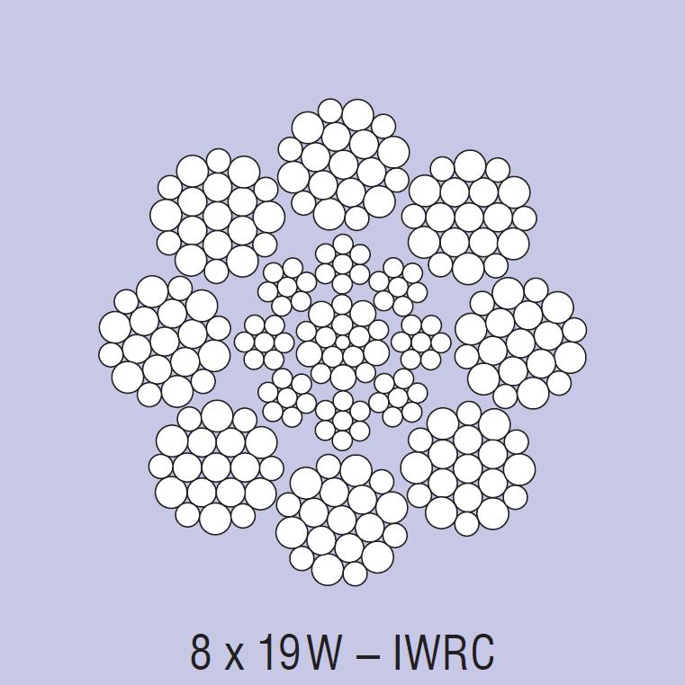 Lina, DRAKO 250T, 8mm, IWRC 1570