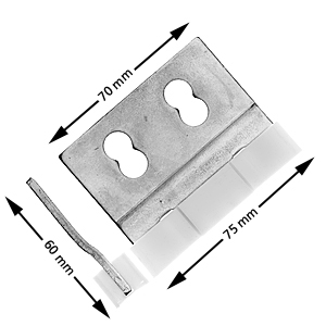 Understyrning, Schindler QKS6/8/9 m metallfäste