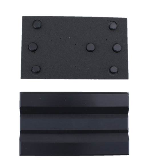 Styrskofoder, Schindler BFK10, 140x29.5x30, 10mm, vikb, dämpat